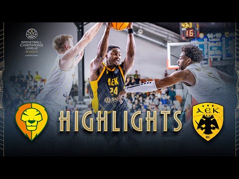 Patrioti Levice v AEK BC | Highlights | #BasketballCL 2025-26