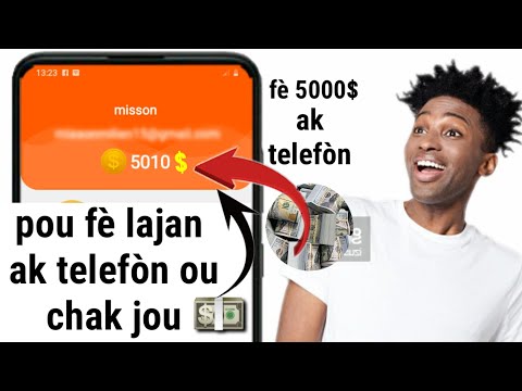 men sekrè pou fè Kòb sou telefòn ou gratis 2024 sa fenk sòti
