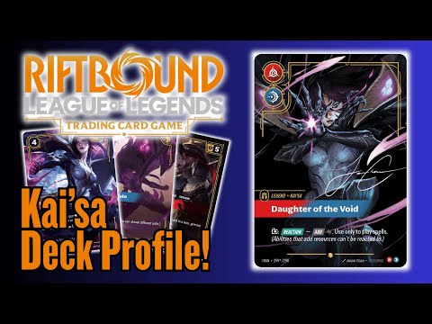 Kai’Sa, Daughter of the Void DECK PROFILE | Riftbound Meta Destroyer! 🔥 | Card Goblin