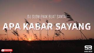 Download lagu APA KABAR SAYANG DJ SLOW ENAK BUAT SANTAI VIRAL TIKTOK mp3