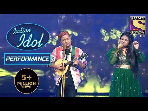 "Tujhe Dekha To" पे समां बाँध दिया Pawandeep & Arunita ने | Indian Idol Season 12