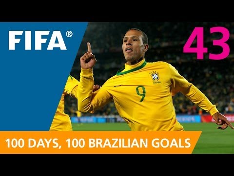 100 Great Brazilian Goals: #43 Luis Fabiano (South Africa 2010)