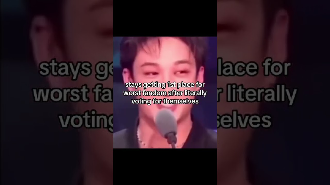 Stays after winning worst fandom award 🤣🤣😂 #straykids #stay #hanbin #changbin #hyunjin #leeknow