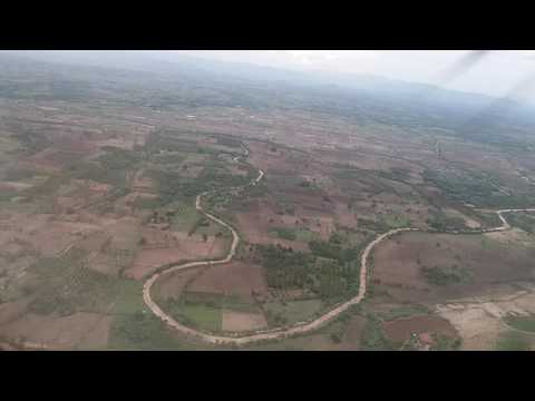 Golden Myanmar Airlines ATR72-600 Taxi, Take-Off and Climb. Mandalay Int'l Airport (MDL) Myanmar