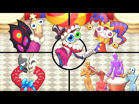 The Amazing Digital Island - All Monster Sounds & Animations