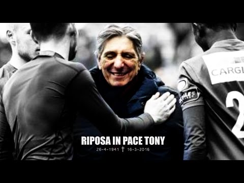 Eerbetoon Tony Greco (Tifo Drughi Genk 8-04-2016)