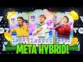 OVERPOWERED BEST POSSIBLE CHEAP 50K/100K/450K COIN META HYBRID (FC 24 SQUAD BUILDER) EA FC 24