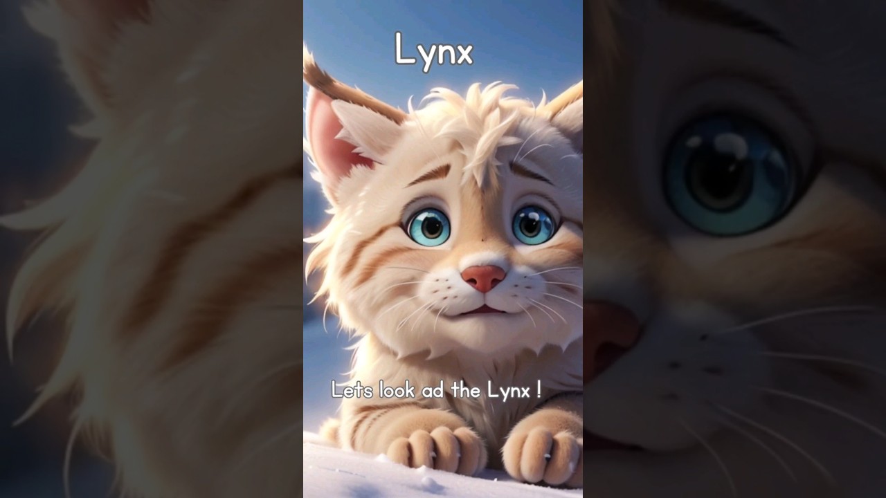 lynx can you say.., Artic Animals Meet the Lynx,  relaxing music for toddlers, nature footage