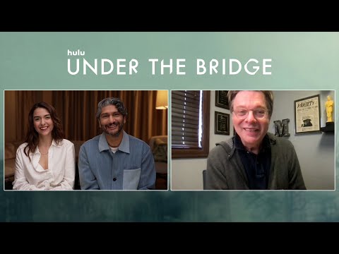 Bruce Miller talks with the producers of "Under the Bridge"