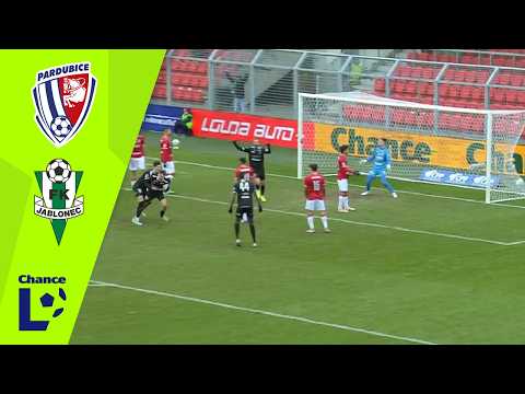 Chance Liga Highlights: FK Pardubice : FK Jablonec 0:2 (22. kolo)
