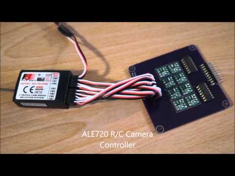 ALE720 R/C Controller for multiple LANC cameras Video
