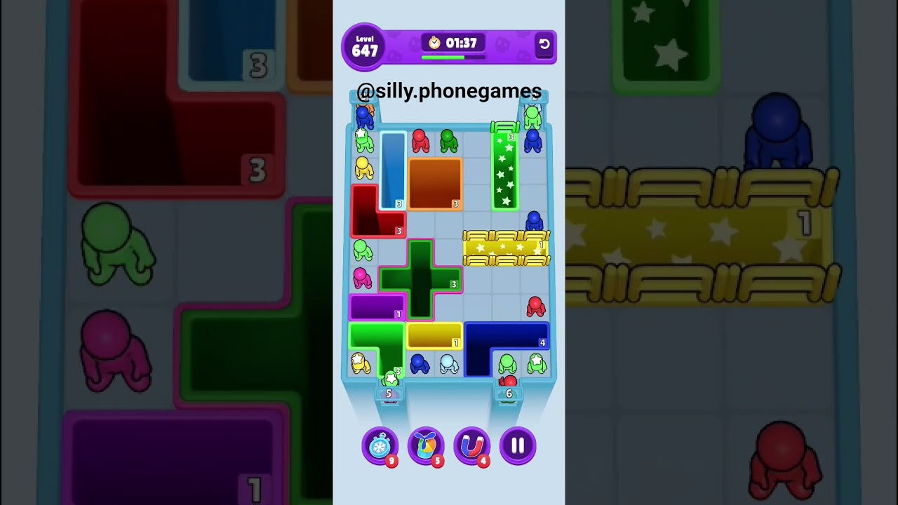 Drop Away Level 647 Walkthrough Solution