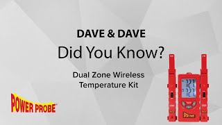 Power Probe Wireless Dual Zone Temperature Kit