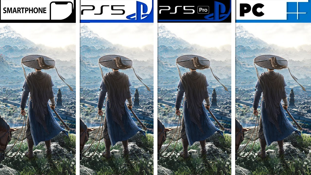 Where Winds Meet | Smartphone - PS5 - PS5 Pro - PC | Graphics Comparison