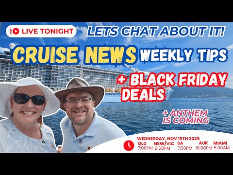 Thumbnail for Black Friday Travel DEALS + This Week’s Cruise Headlines | LIVE with Deb & Matt