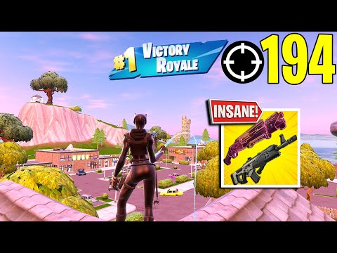 194 Elimination Solo Vs Squads MYTHIC Gameplay Wins (NEW! Fortnite Blitz Royale PS5 DualSense)