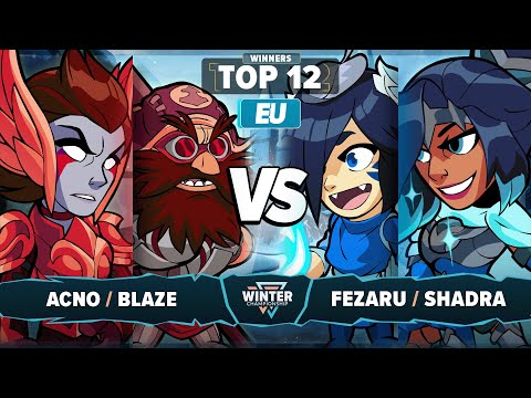 Acno & Blaze vs Fezaru80 & Shadra - Top 12 - Winter Championship 2025 - EU 2v2