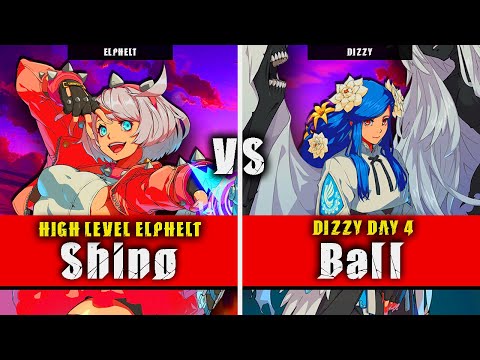 GGST | Shino (Elphelt) VS Ball (Dizzy) | Guilty Gear Strive High level gameplay