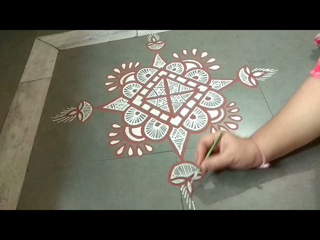 Mandna Design मांडना डिजाइन mandala art by geru for holi diwali 2023 happy holi 2023 - Mandana