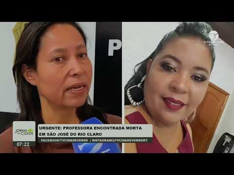 PROFESSORA MORTA ENCONTRADA EM SÃO JOSÉ DO RIO CLARO