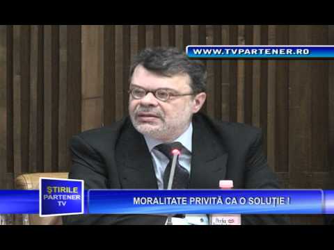 MORALITATE PRIVITĂ CA O SOLUŢIE !
