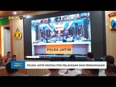 POLRES LAMONGAN PANTAU POSKO PELAYANAN DAN PENGAMANAN