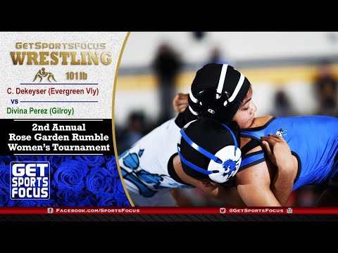 Kristal Betanzo (Hillsdale) vs Luz Castillo (Alisal) | Rose Garden Rumble 101lb 3rd