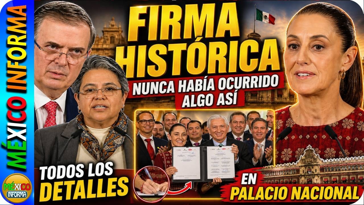 NUNCA HABÍA OCURRIDO ALGO ASÍ EN PALACIO NACIONAL. LA PRESIDENTA MANDO LLAMAR A TODOS. MIRA LA RAZÓN