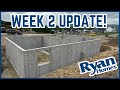 Week 2 Ryan Homes New Construction Home Process Cedar Model With A Basement Cypress