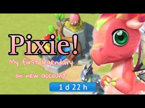 BREEDING THE PIXIE DRAGON! My first legendary on my new account. :) | DML Era 2 Episode 5