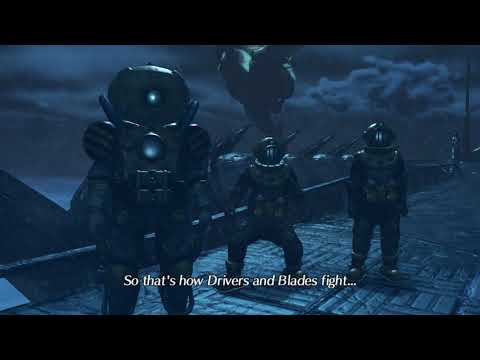Xenoblade Chronicles 2 - Ancient Ship  Cutscene: Fight Lethal Lysaat King with Nia & Malos (2019)