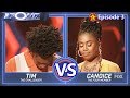 Tim Johnson Jr vs Candice Boyd with Results  &Comments The Four 2018 Episode 3