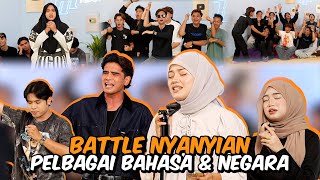 Download lagu NYANYIAN 9 BAHASA NEGARA LELAKI VS PERMPUAN AI TEAM !!! mp3