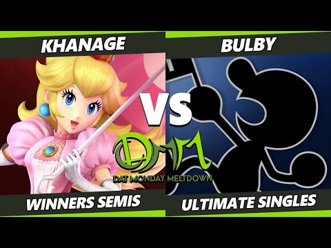 DAT Monday Meltdown 232 Winners Semis - Bulby (Game & Watch) Vs. Khanage (Peach) SSBU Ultimate