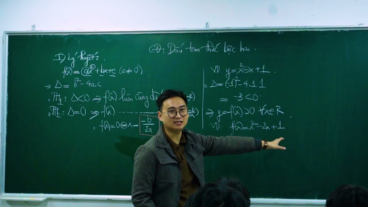 DẤU TAM THỨC BẬC HAI BUỔI 1