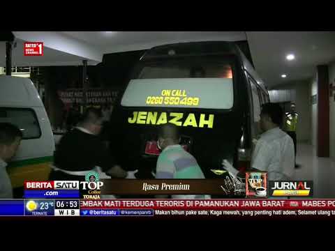 Jenazah Teroris yang Ditembak di Subang Tiba di Jakarta