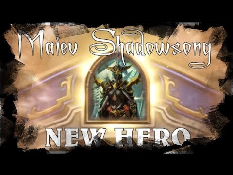 Hearthstone Maiev ShadowSong Preview (Skin Spotlight)
