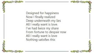 Lisa Ekdahl - All I Really Want Is Love Lyrics