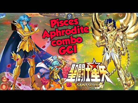 Pisces Aphrodite combo God Cloth Ikki - Saint Seiya Awakening