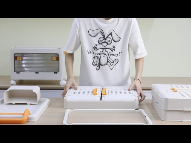 Vídeo relacionado con AC - Pack de 6 Cajas de almacenaje apilable con Tapa, plástico, cajón Multiusos, ordenación, Herramientas, hogar, Fabricada en España (Amarillo y Negro - 17 litros - 39,5 x 31,5 x 22 cm)