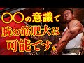 【腕トレの極意】〇〇の意識で腕の筋肥大は可能です。