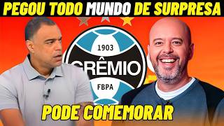 BAITA NOTICIA DO GRÊMIO! PODE COMEMORAR COM ESSA VOLTA