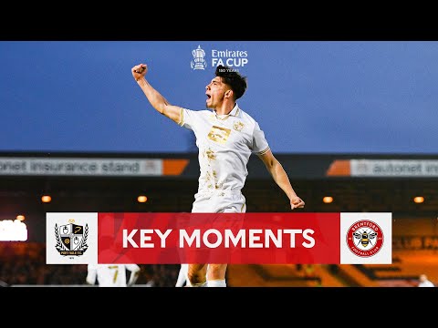 Port Vale v Brentford | Key Moments | Third Round | Emirates FA Cup 2021-22