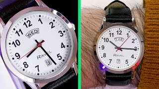 Eine Day-Date-Uhr für 12 £? Ravel Unisex Classic Day-Date-Uhr