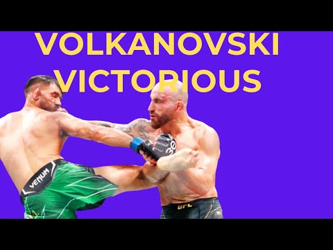 Alexander Volkanovski vs Yair Rodriguez live reaction