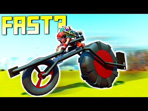 We Searched "Fast" on the Workshop to Push Our Limits!  - Scrap Mechanic Workshop Hunters