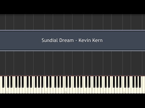 Sundial Dream - Kevin Kern (Piano Tutorial)