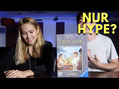 NUR HYPE ODER EIN GUTES SPIEL? - Carpe Diem Test/Rezension - Essen Spiel Neuheit 2018