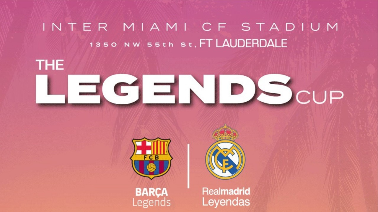 Watch Free: The Legends Cup | Barcelona Legends vs Real Madrid Legends