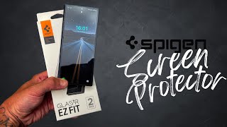 Spigen GLAStR EZFIT for Samsung Galaxy Z Fold 6 Install and Review *BEST Screen Protector?